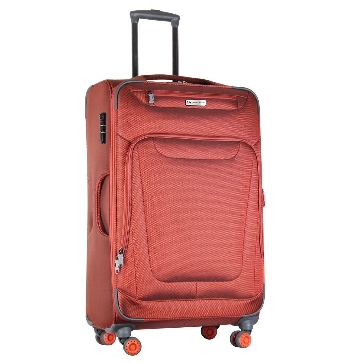 Maleta Individual Vertical Porto 24" Rojo Giacomo Rosaldi
