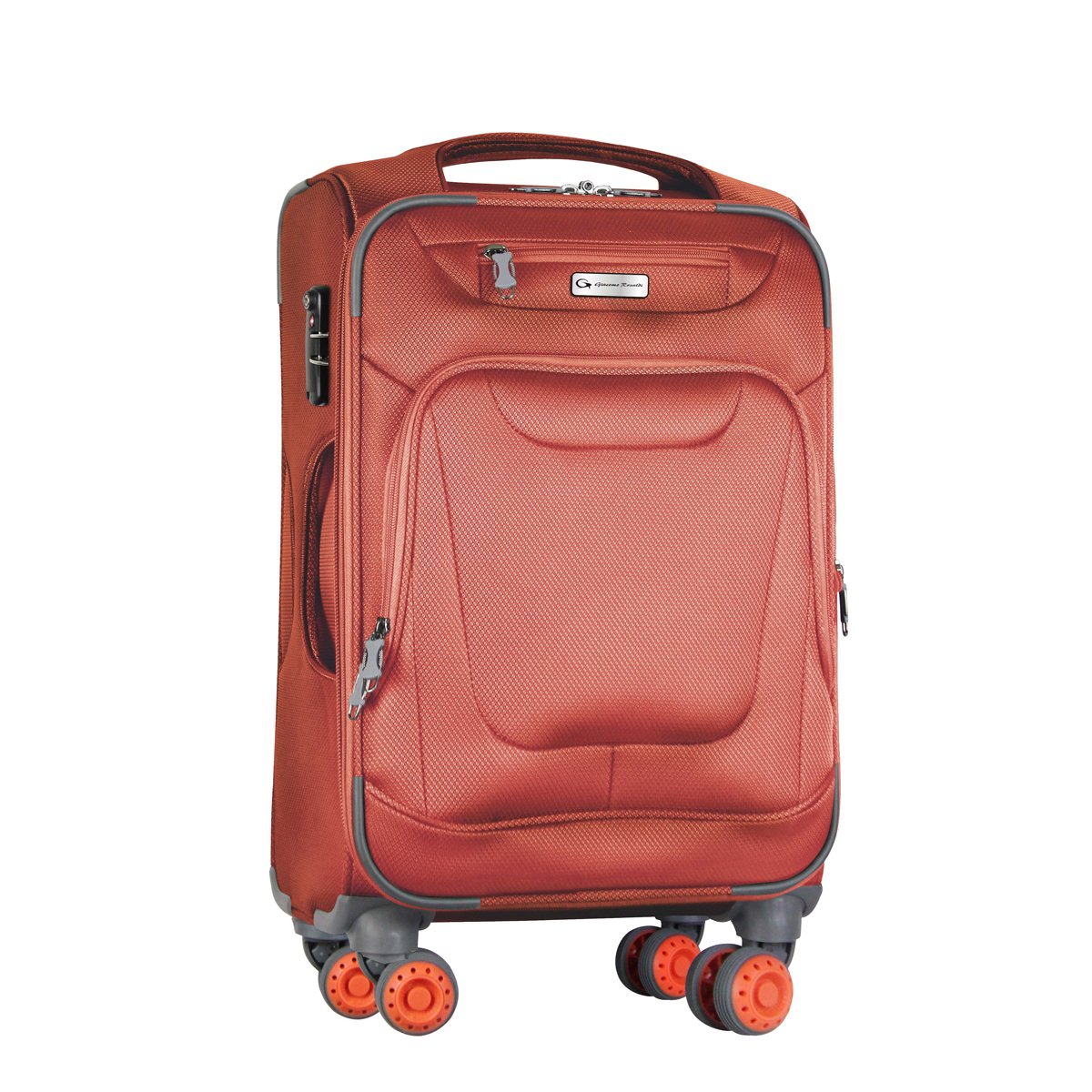 Maleta Vertical Porto 28" Rojo Giacomo Rosaldi