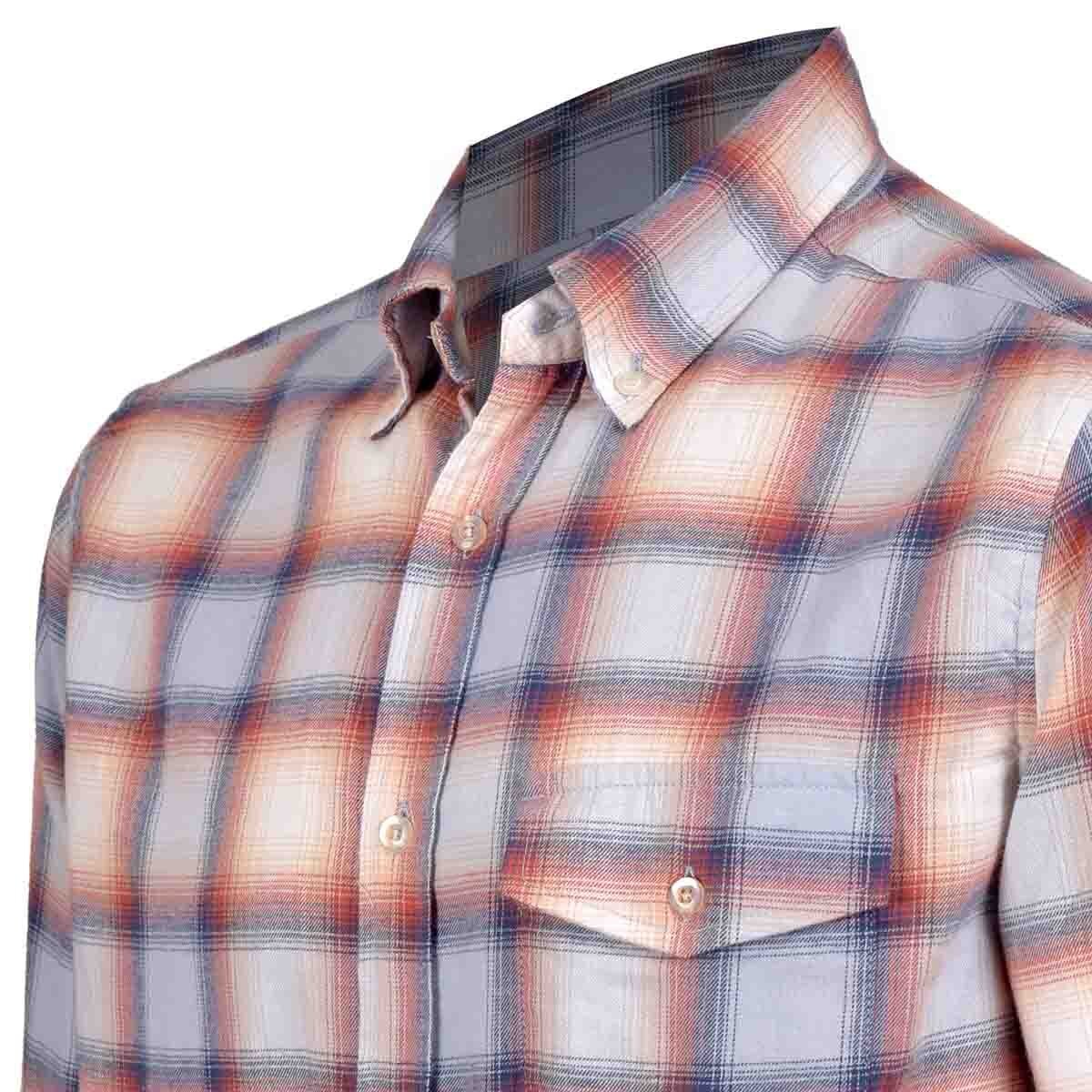Camisa a Cuadros Manga Larga Jeanious