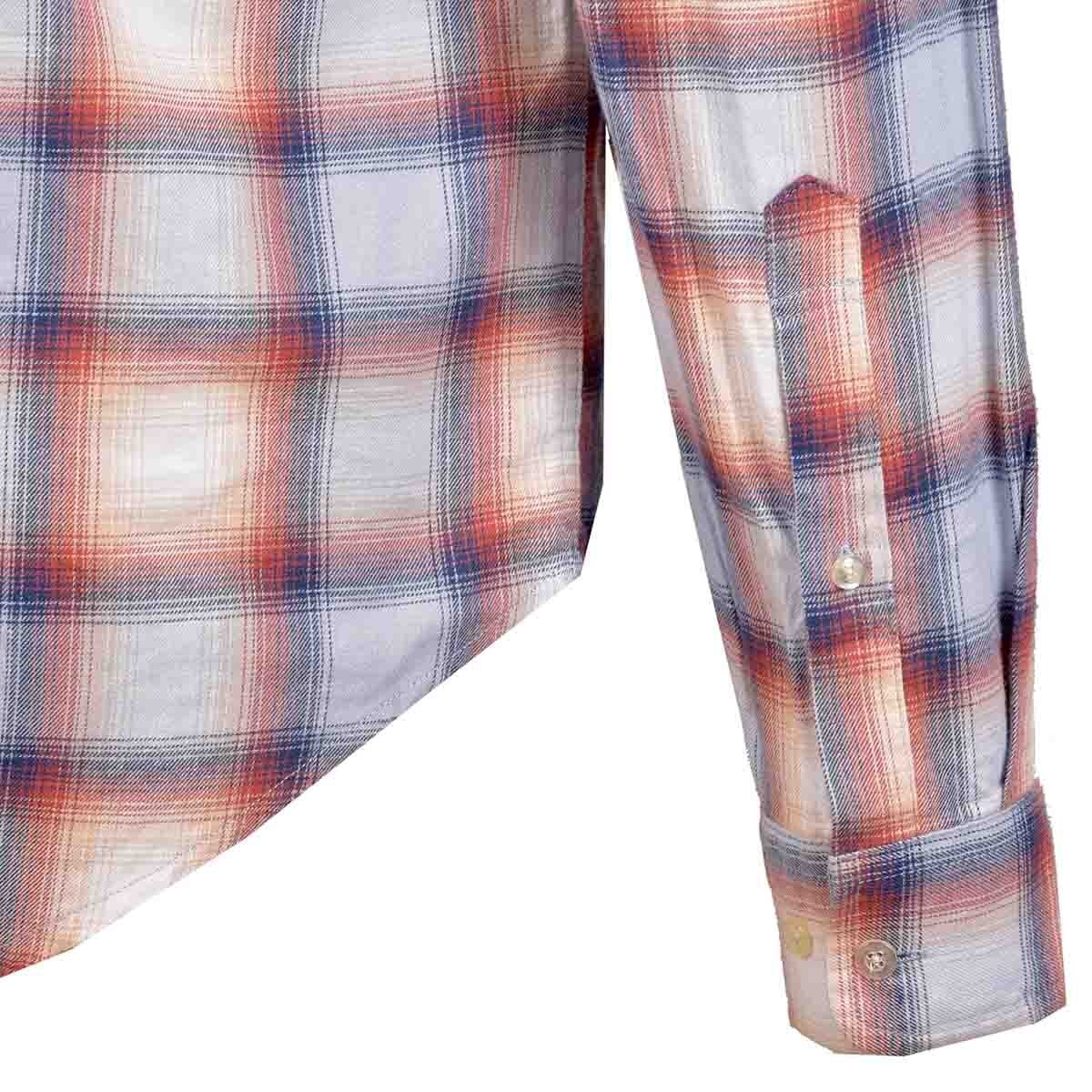 Camisa a Cuadros Manga Larga Jeanious