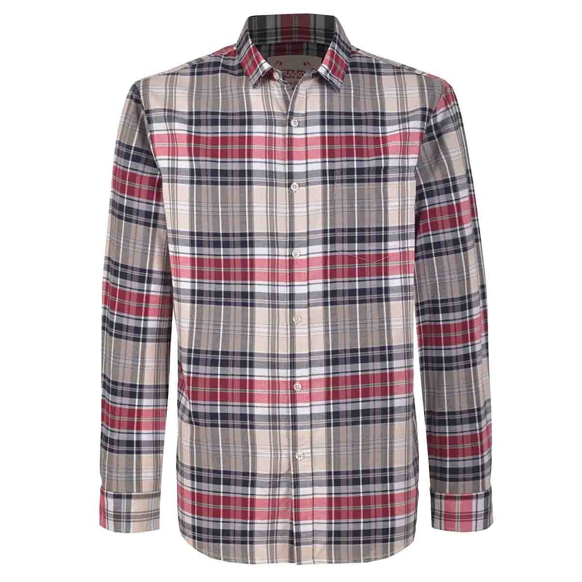 Camisa Manga Larga a Cuadros Fukka