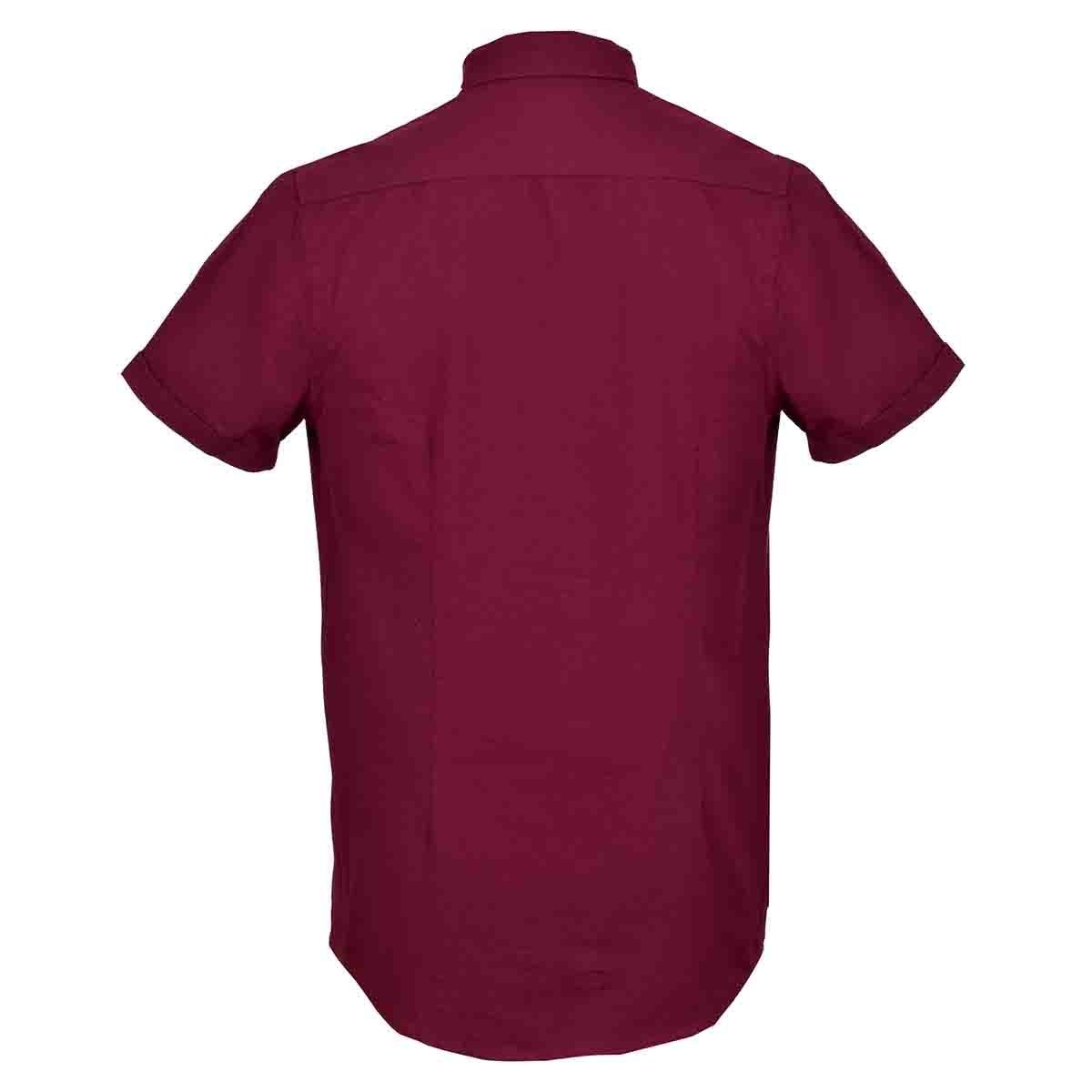 Camisa Manga Corta Oxford Fukka para Caballero