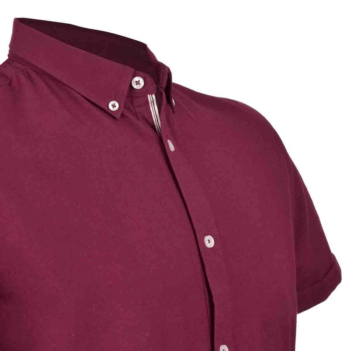 Camisa Manga Corta Oxford Fukka para Caballero