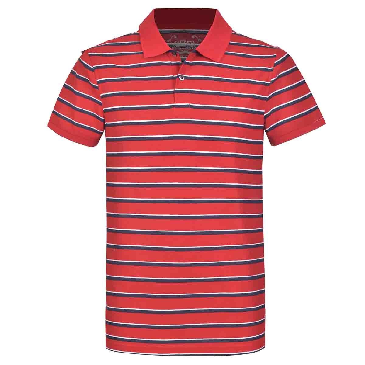 Polo Manga Corta con Rayas Fukka para Caballero