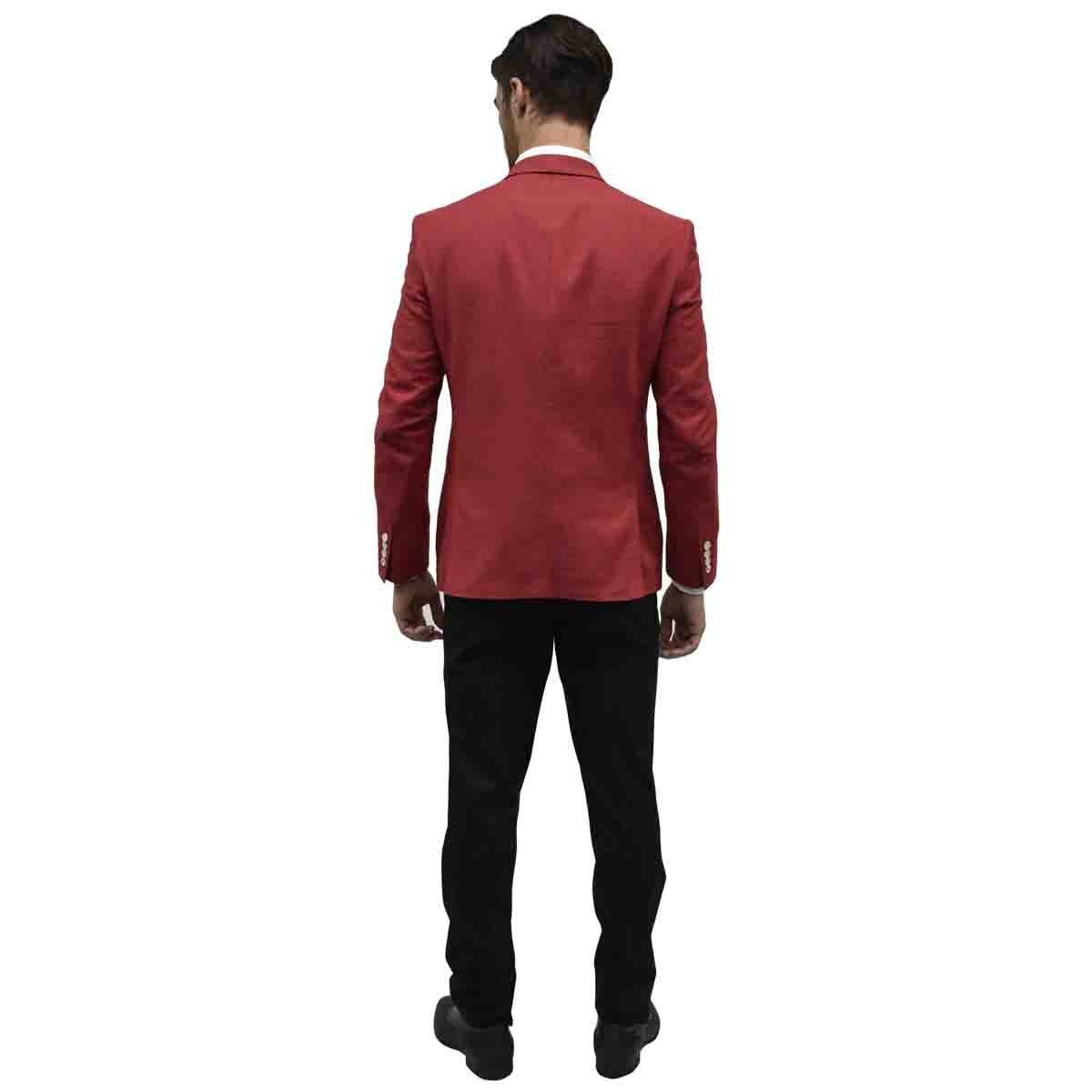 Saco Slim Color Rojo Tommy Hilfiger