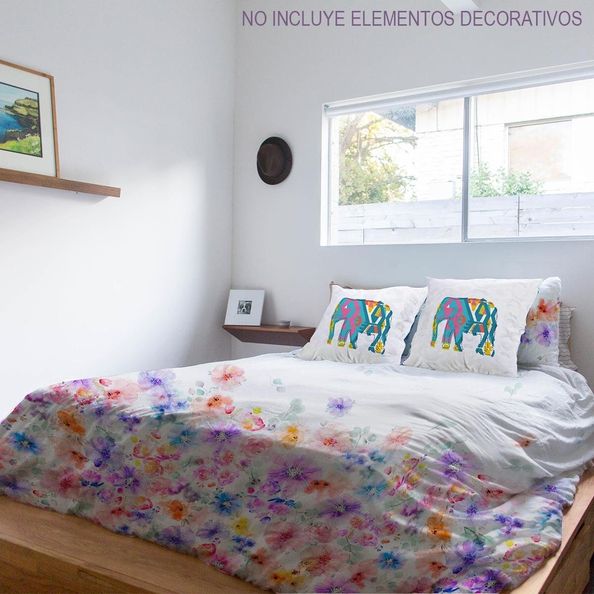 Paquete para Cama Avril Rosa Home Nature - Matrimonial / Queen Size