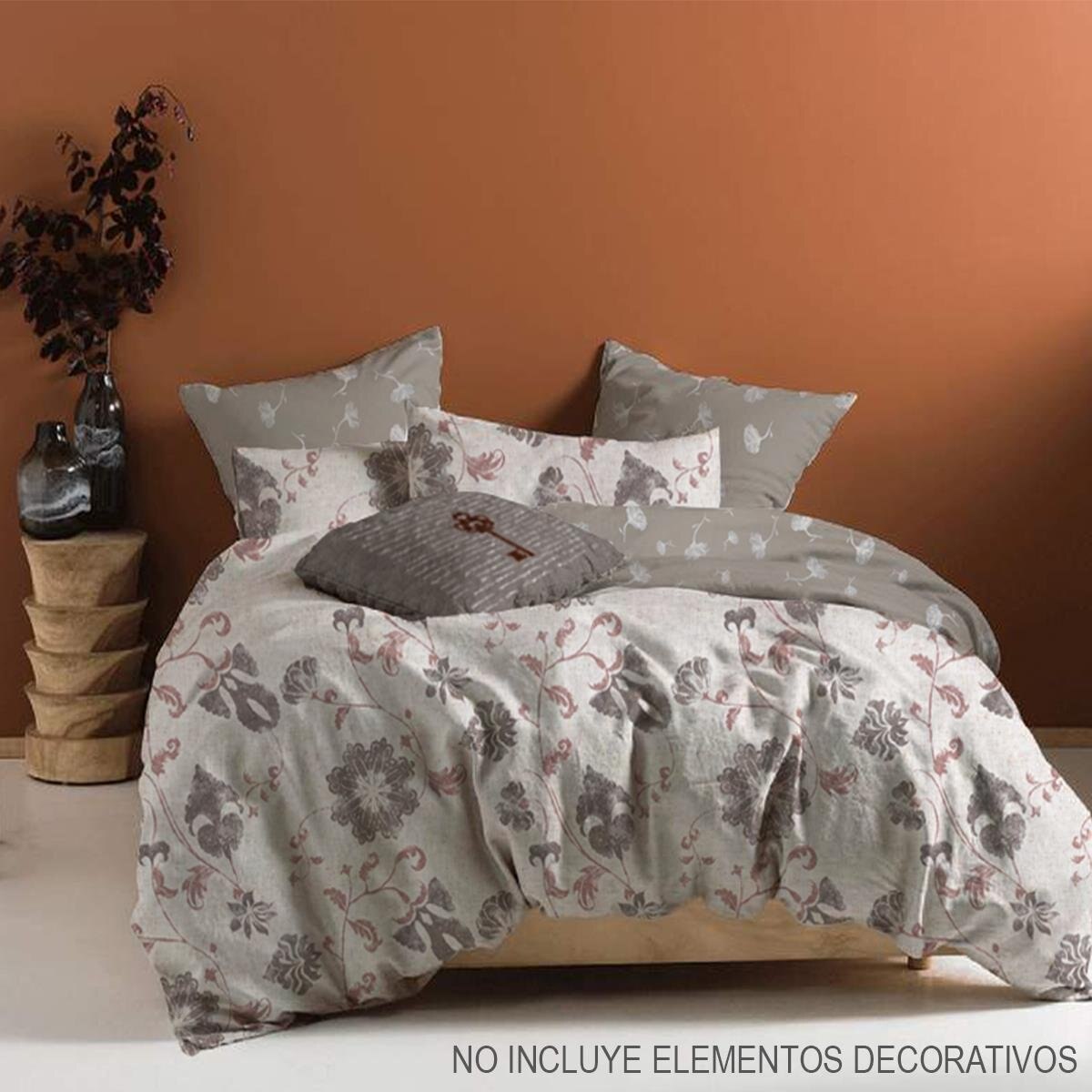 Paquete para Cama Suri Palo de Rosa Home Nature - King Size