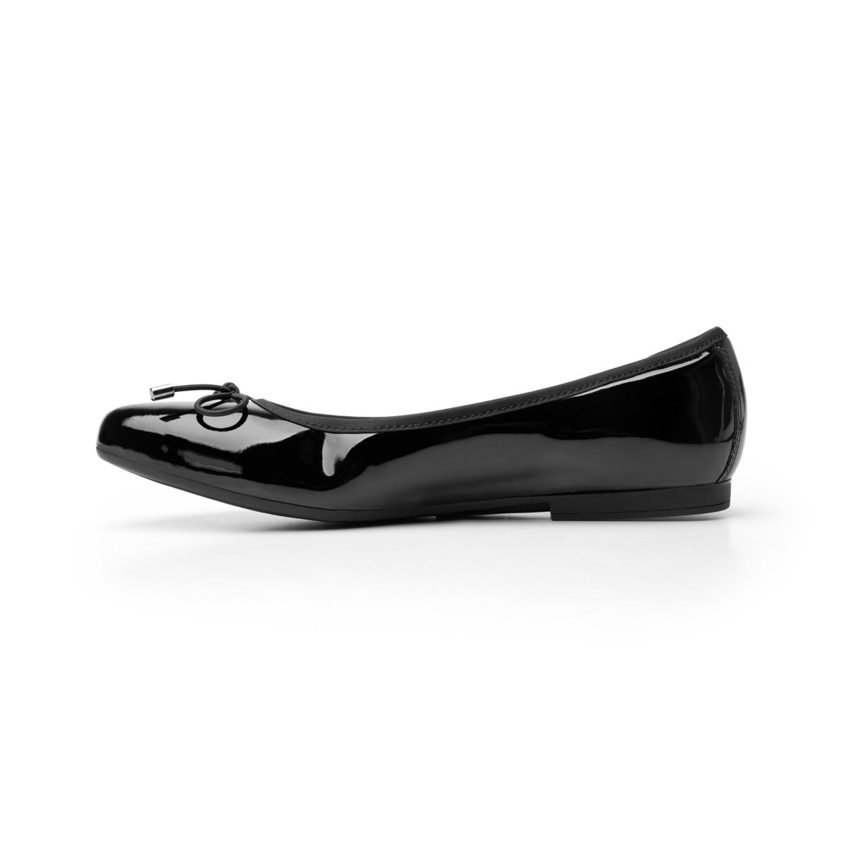 Balerina Moño Charol Color Negro Flexi