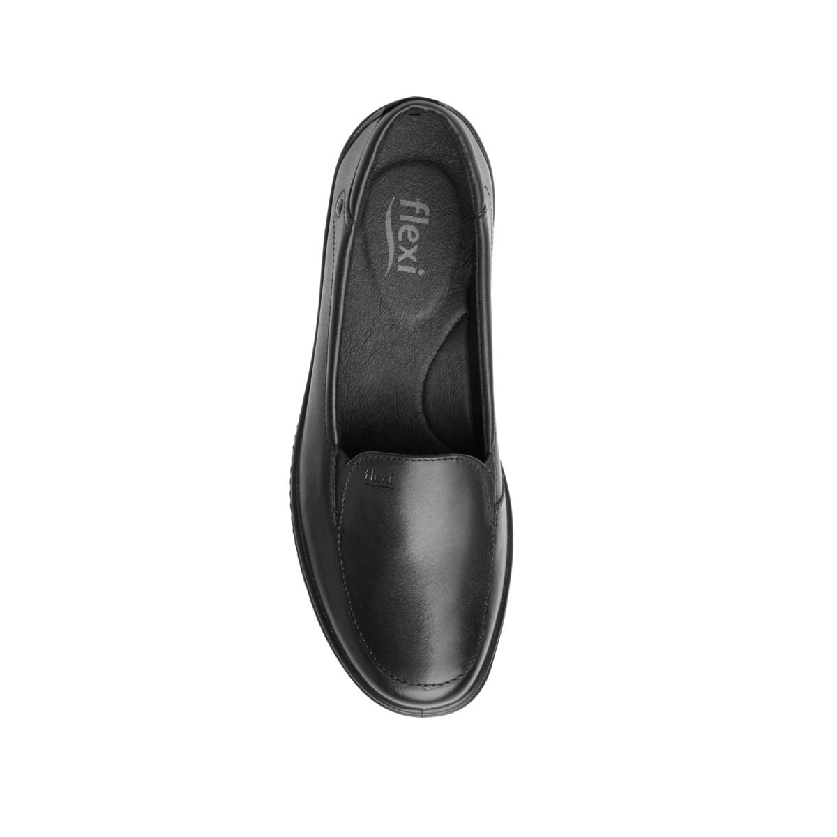 Mocasín Escolar Color Negro Flexi