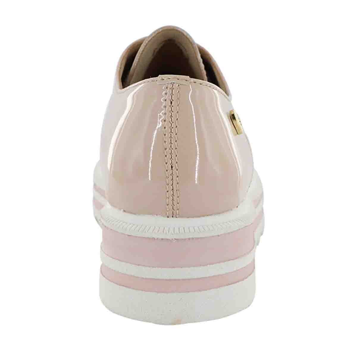 Zapato de Plataforma Nude de Charol Bambino para Niña