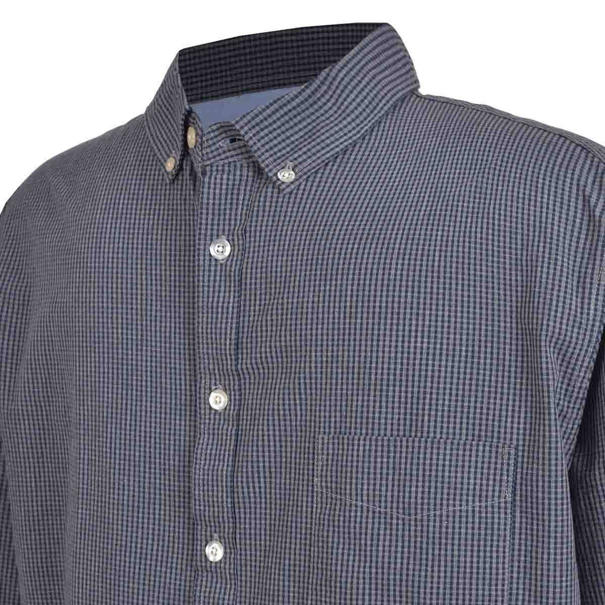 Camisa Manga Larga Cuadros Jeanious