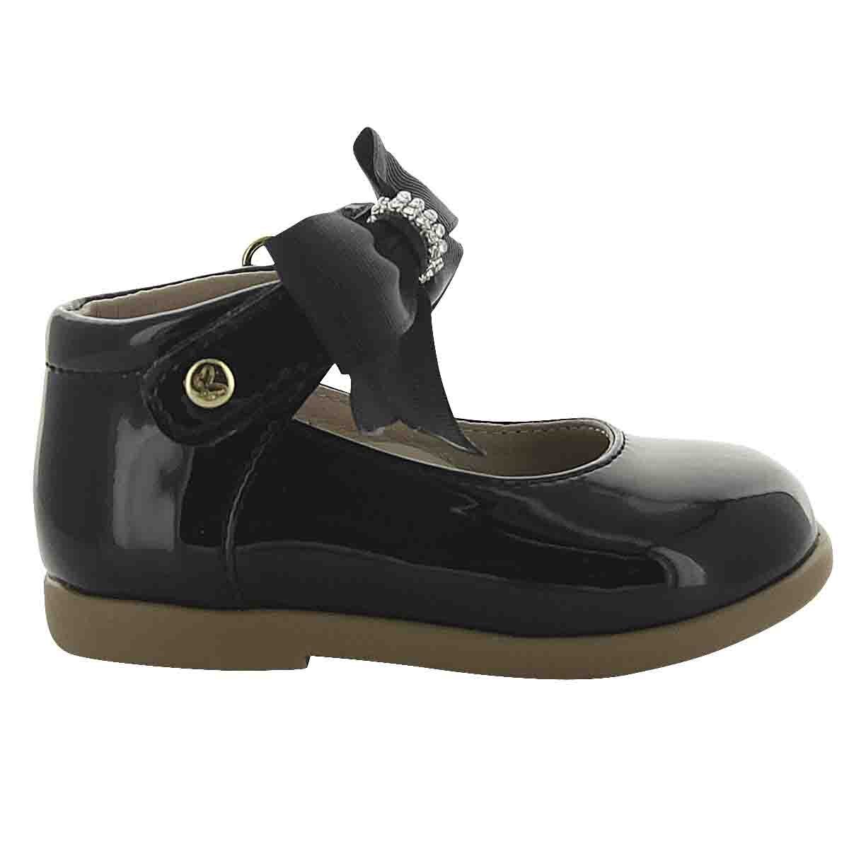 Zapato Charol Moño en Velcro Chabelo