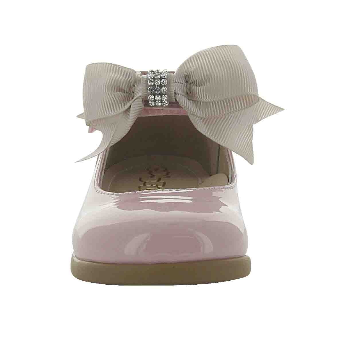 Zapato Charol Moño en Velcro Chabelo
