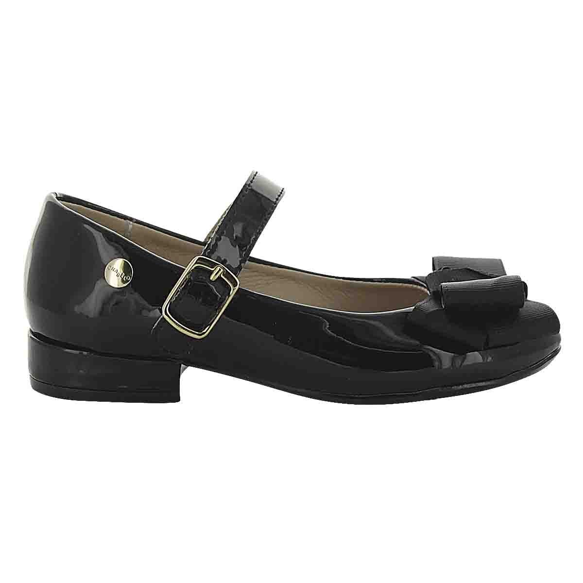Zapatilla Charol Moño y Hebilla Chabelo