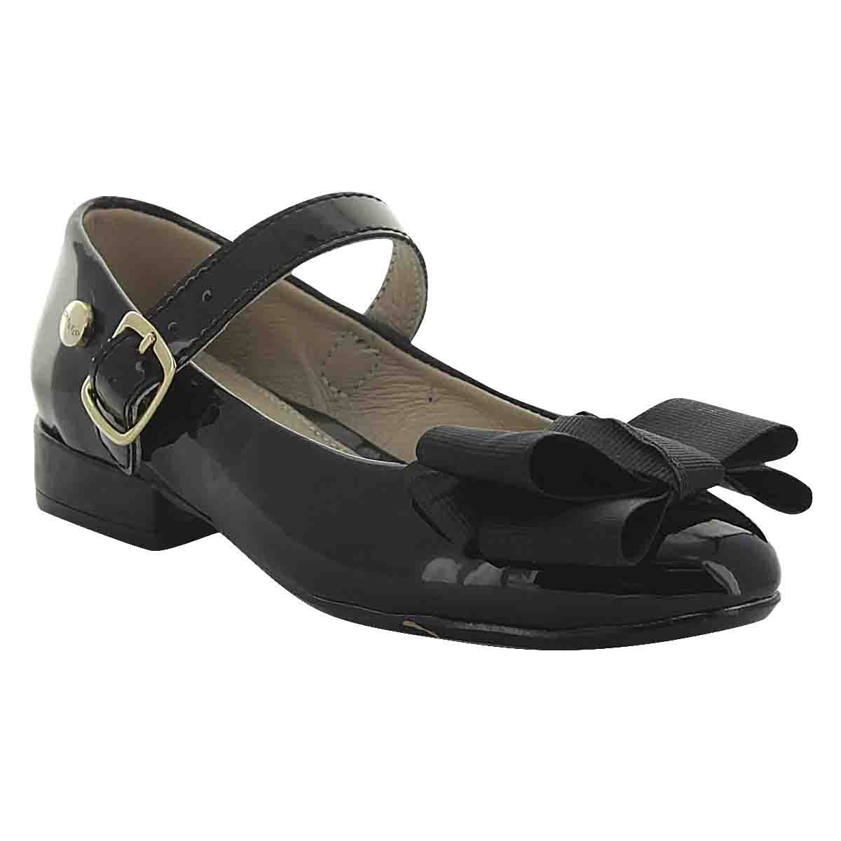 Zapatilla Charol Moño y Hebilla Chabelo