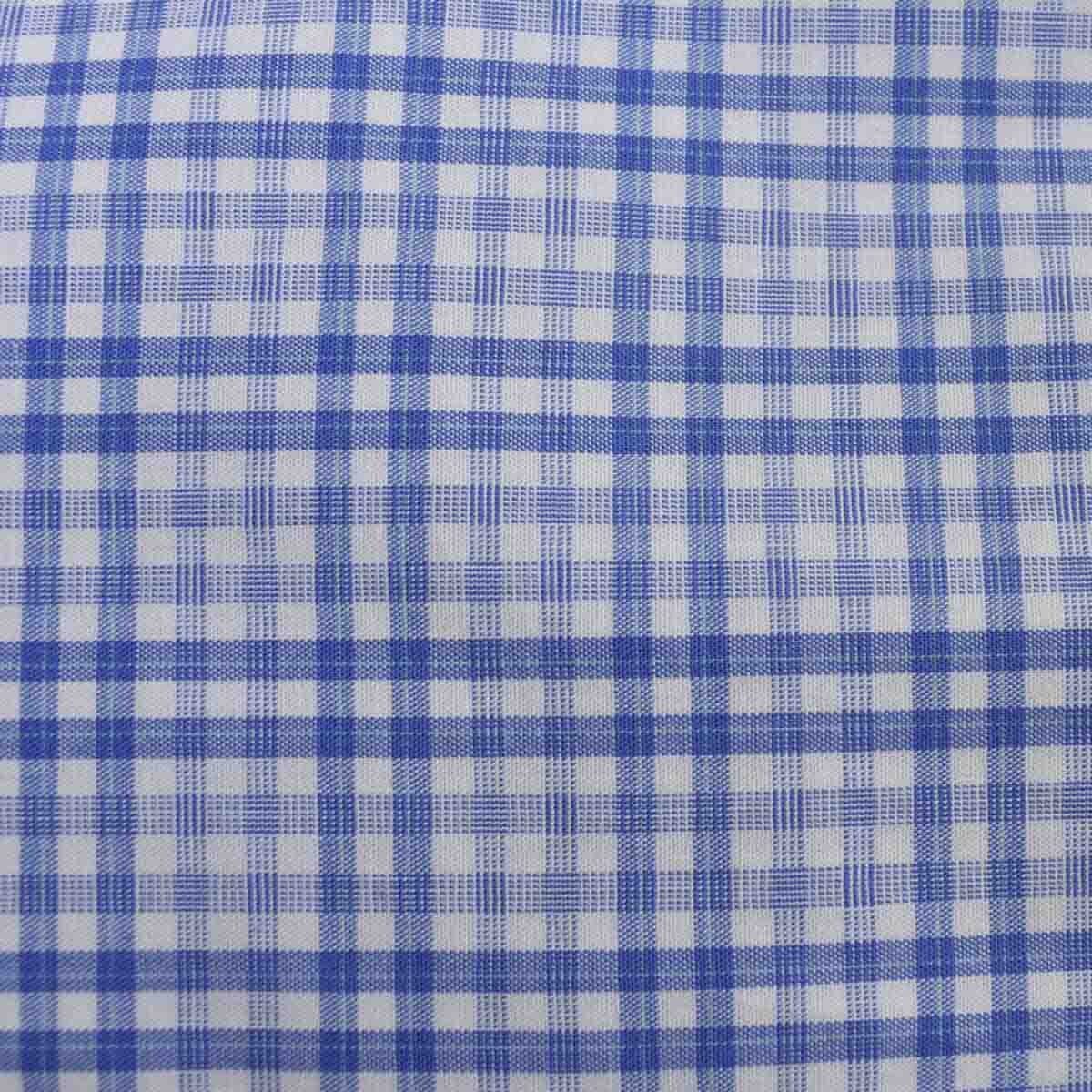 Camisa de Vestir Azul Combinado Slim Tommy Hilfiger