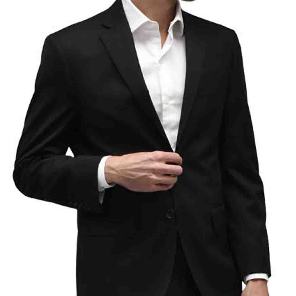 Saco Regular Negro Cavalier para Caballero