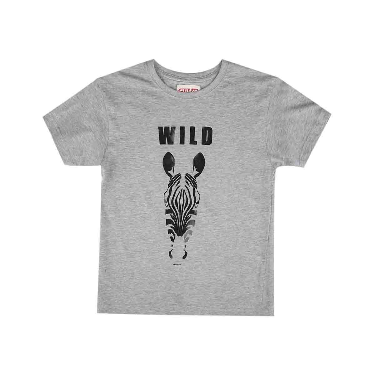Playera Estampada Crazy Jungle Fukka para Niño