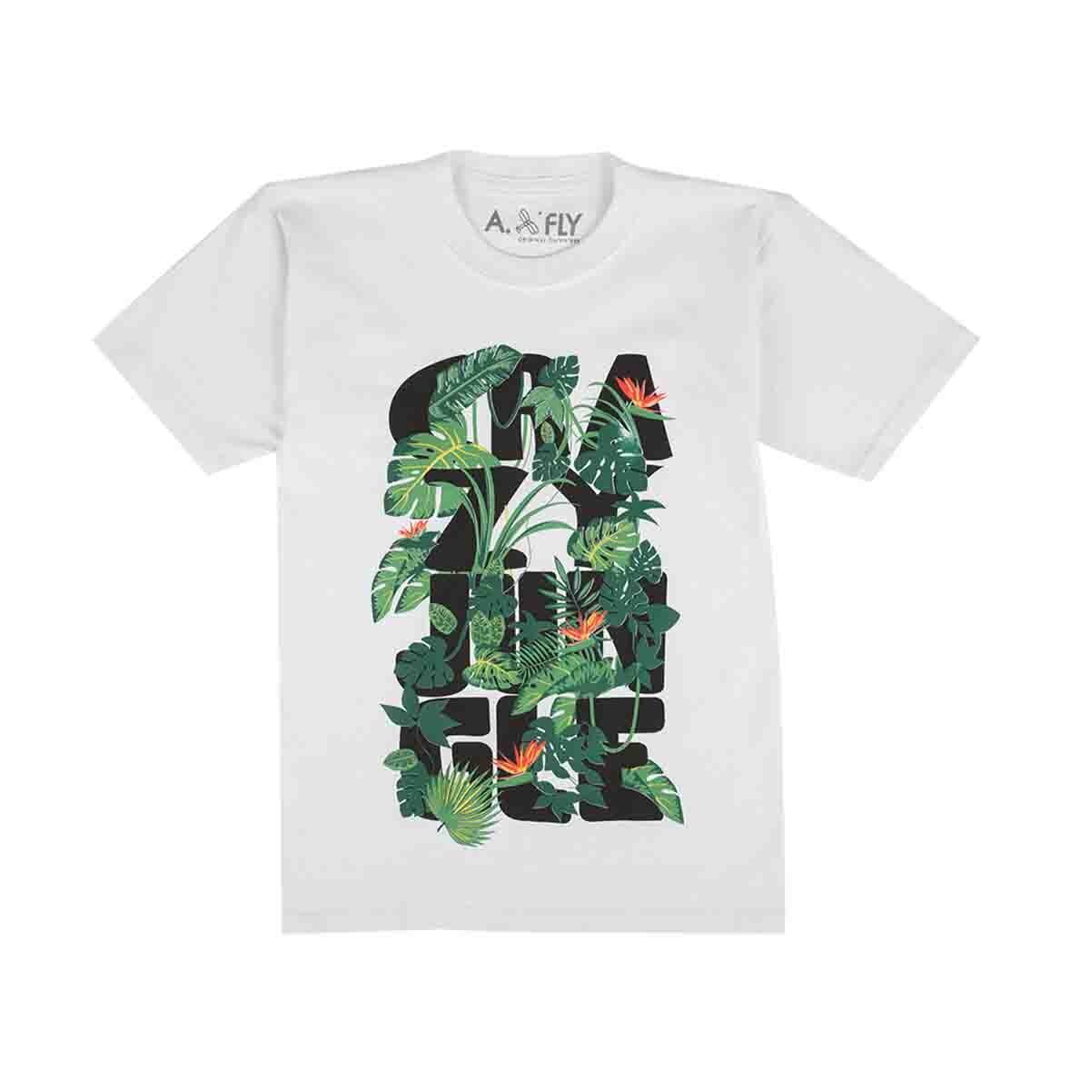 Playera Estampada Manga Corta Aerofly para Niño