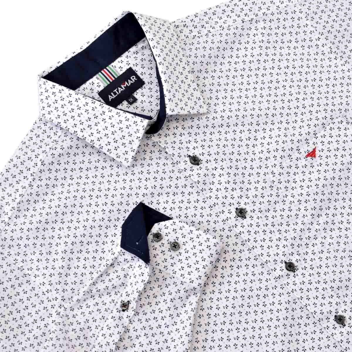 Camisa Manga Larga Estampada Altamar