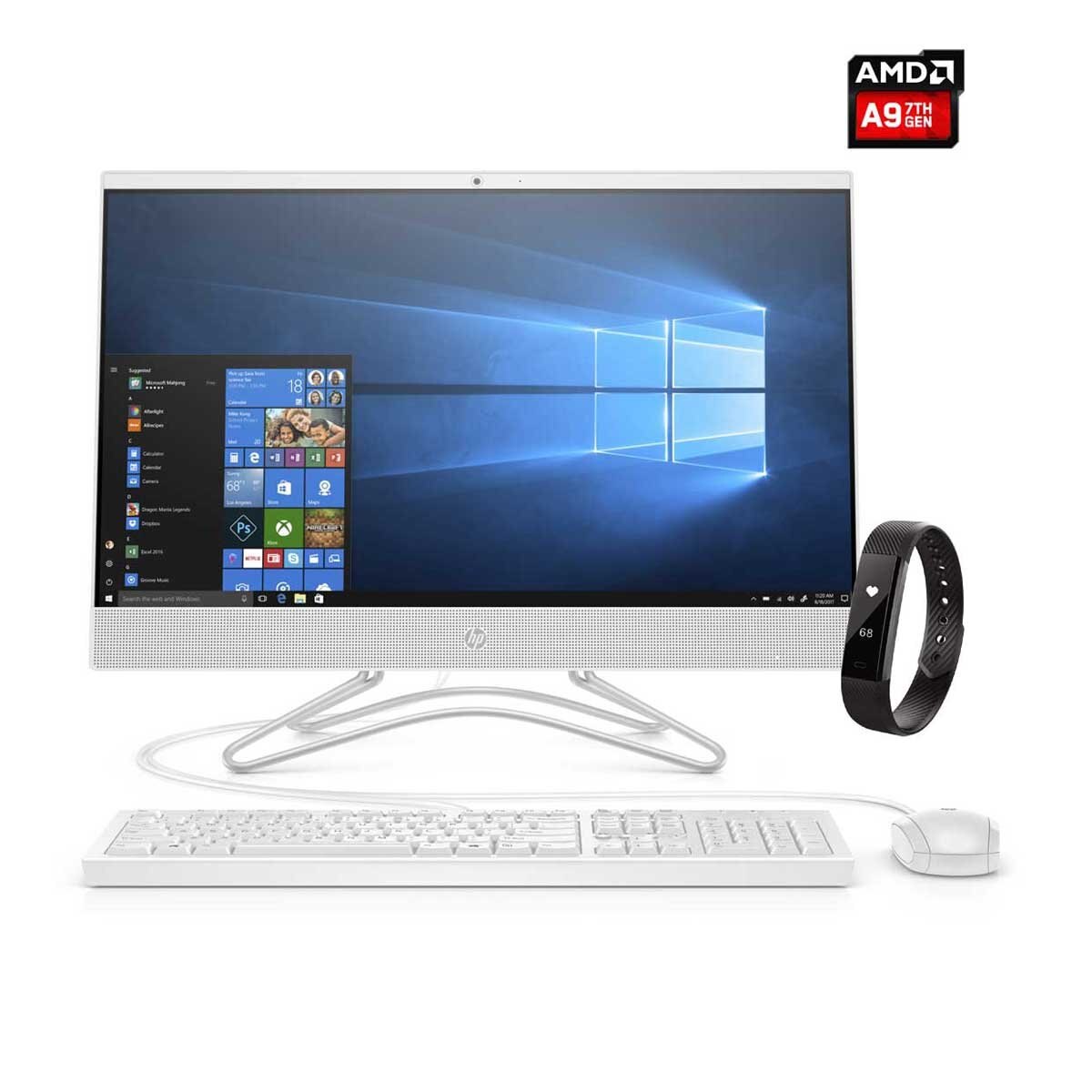 Paquete Desktop All-In-One 24-F031 Hp+ Fitness Tracker