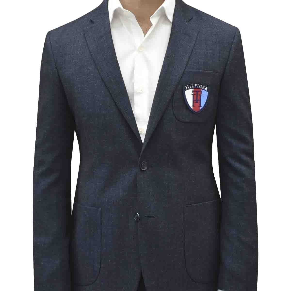 Saco Slim Azul Obscuro Tommy Hilfiger
