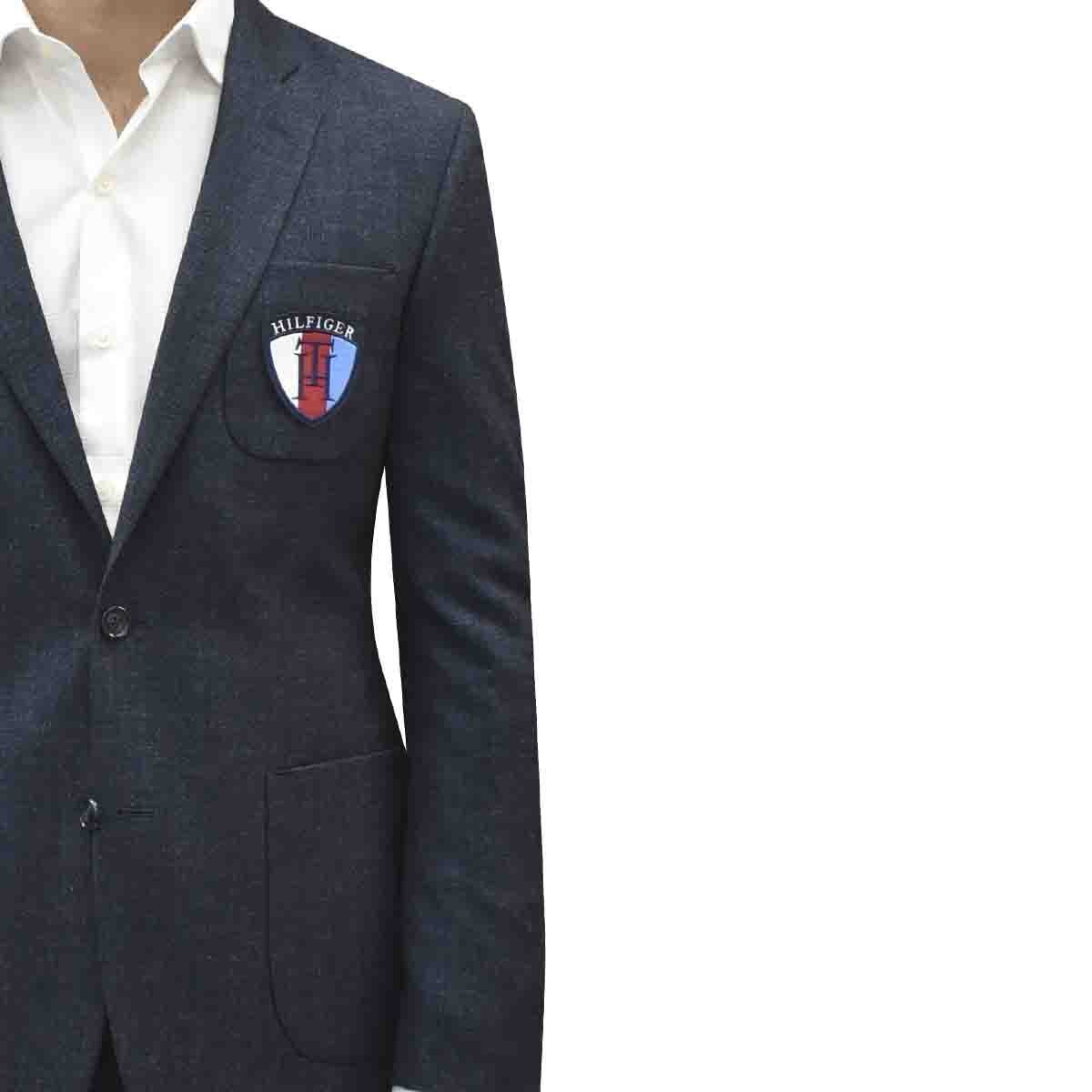 Saco Slim Azul Obscuro Tommy Hilfiger