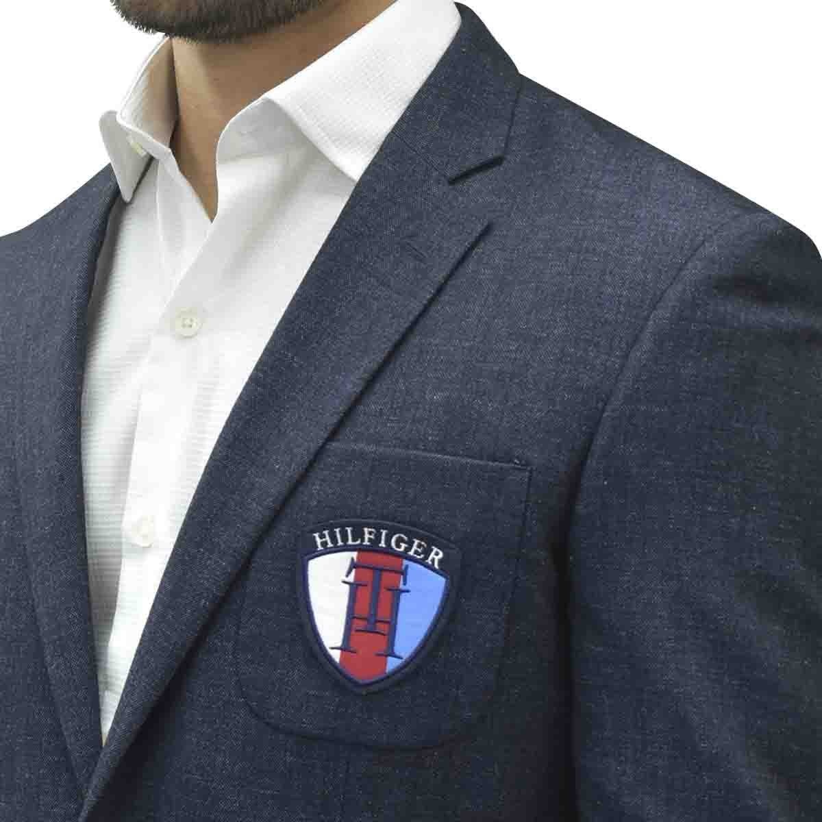 Saco Slim Azul Obscuro Tommy Hilfiger