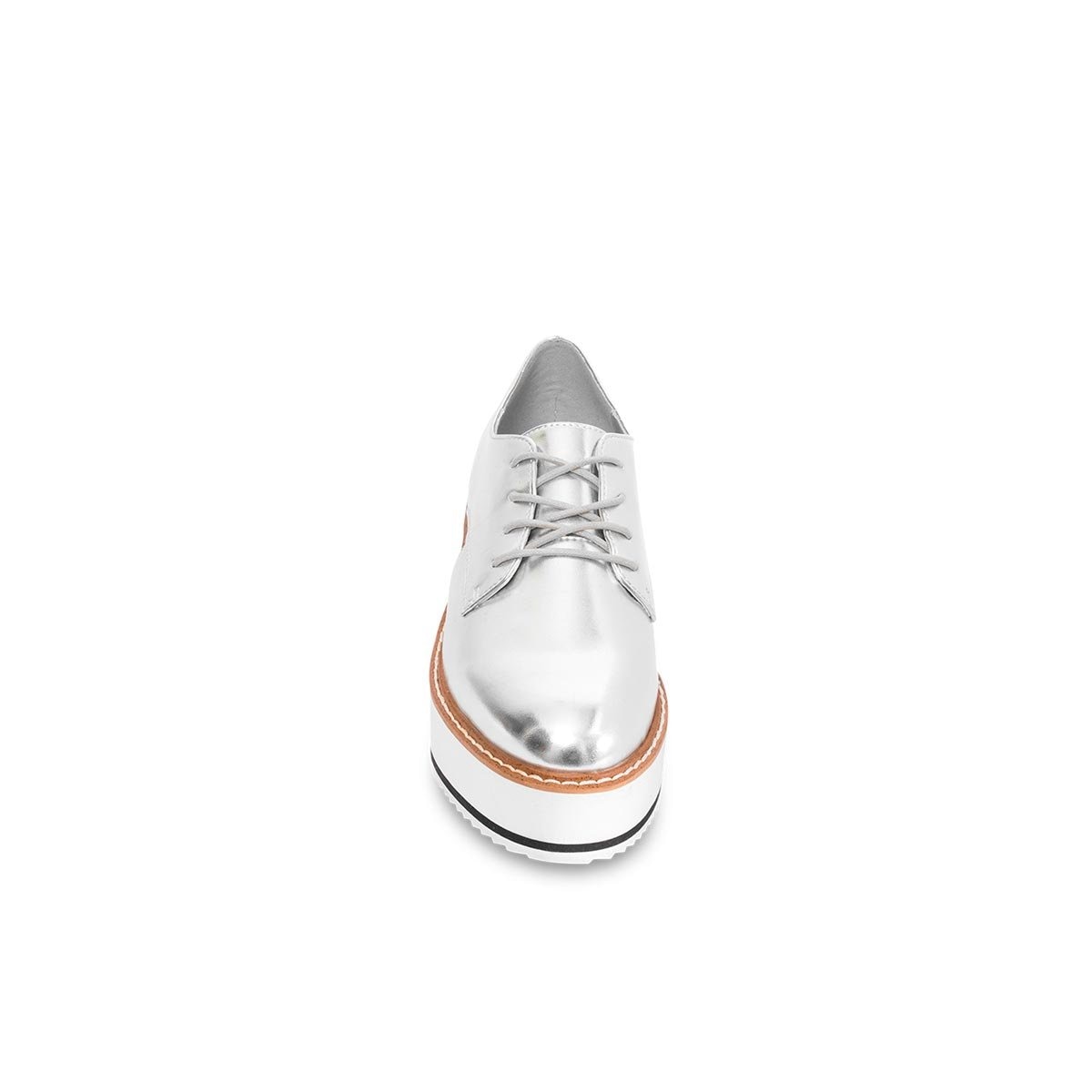 Menstyle Plata con Agujeta Y Plataforma Steve Madden