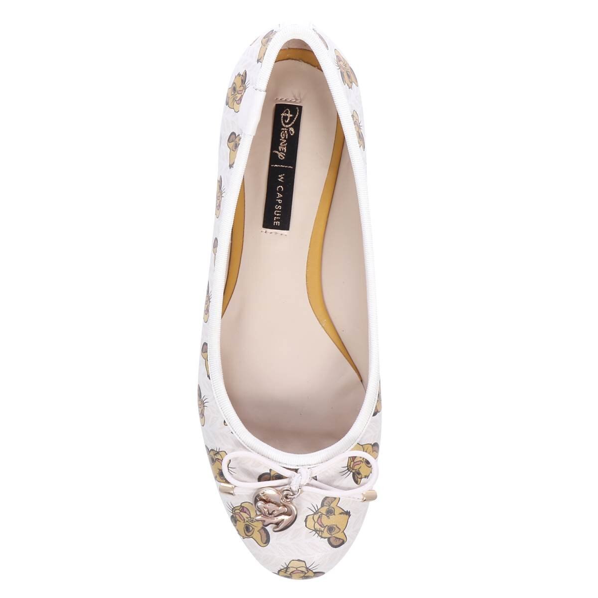 Zapato el Rey León Balerina Beige Colección W Capsule
