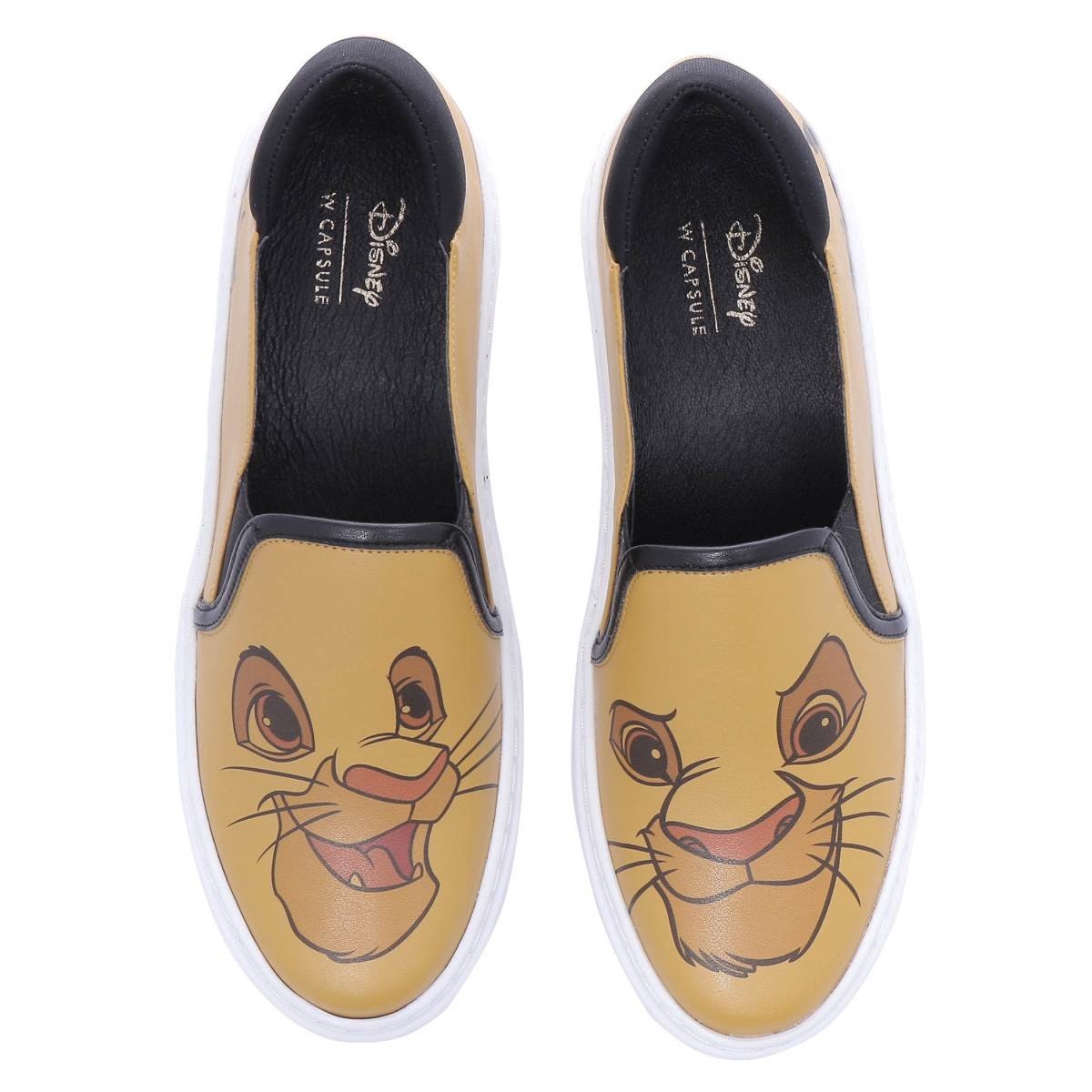 Tenis el Rey León Slip On Mostaza Colección W Capsule