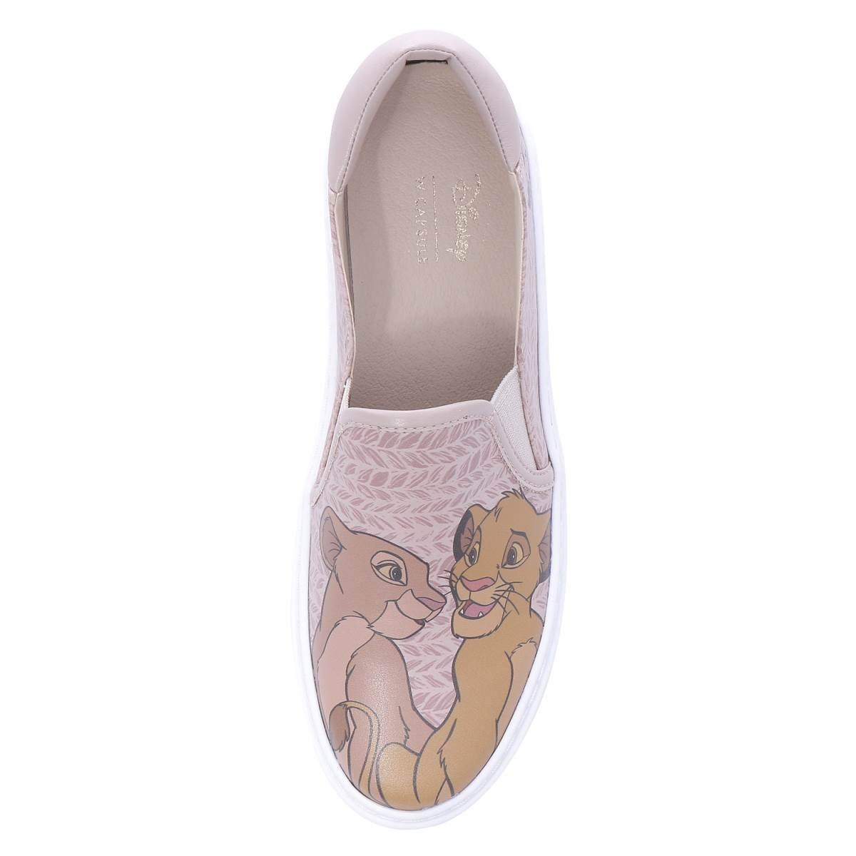 Tenis el rey león slip on rosa colección w capsule - Sears