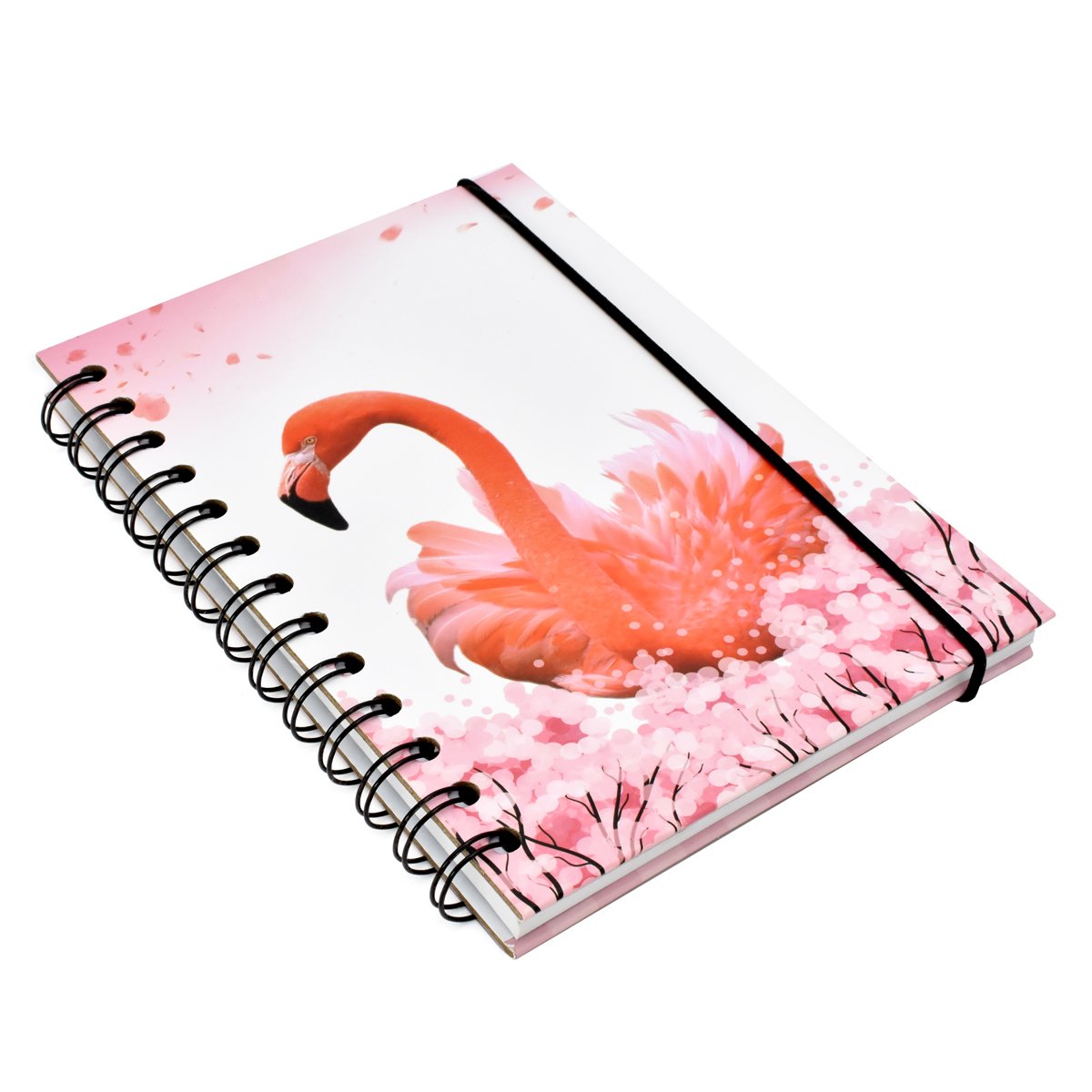 Libreta Forma Francesa Estampado De Flamingo C2c Sears