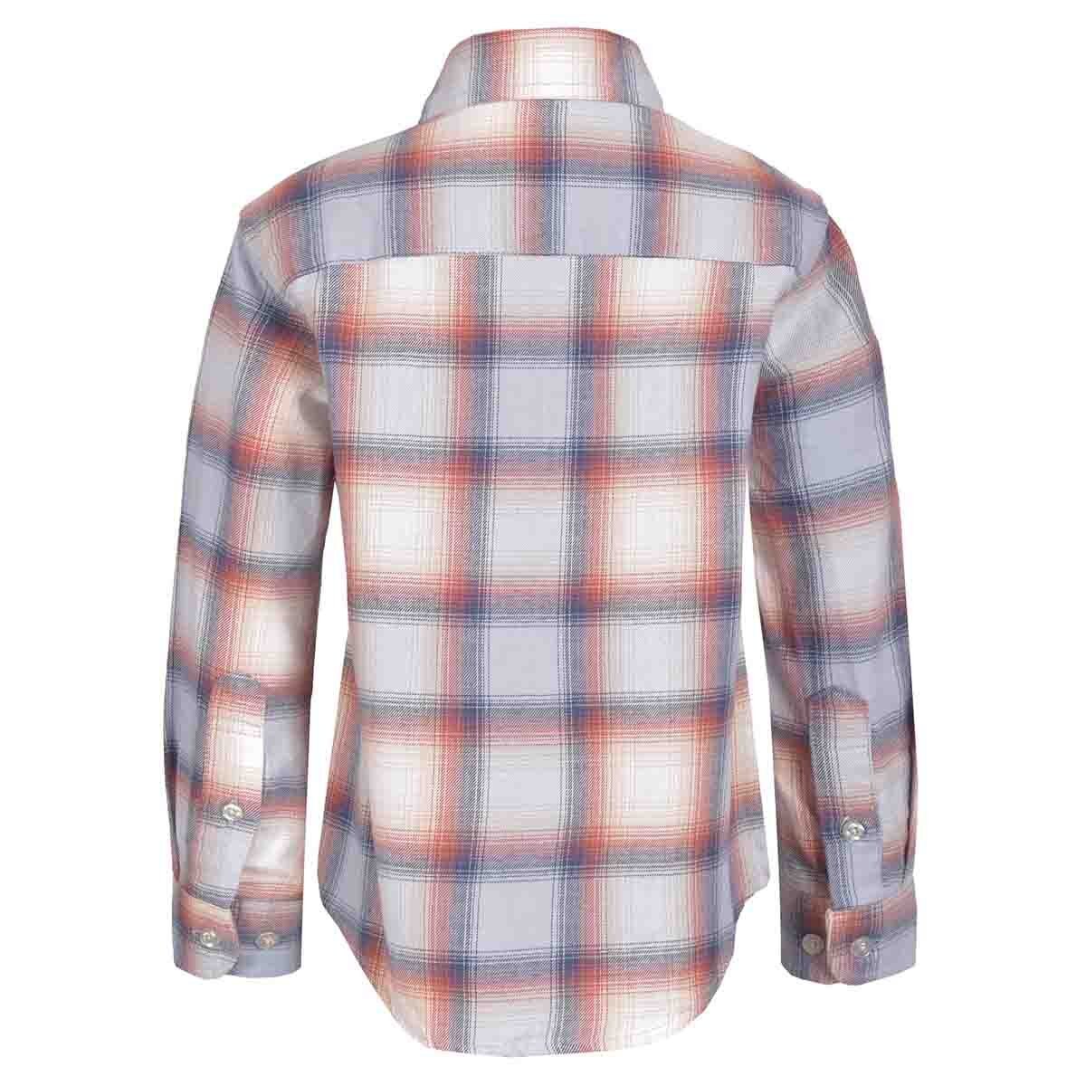 Camisa Manga Larga a Cuadros Jeanious