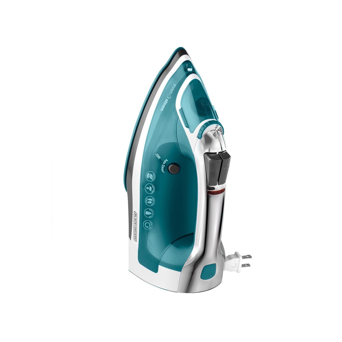 Plancha Azul con Cable Retractil Black And Decker