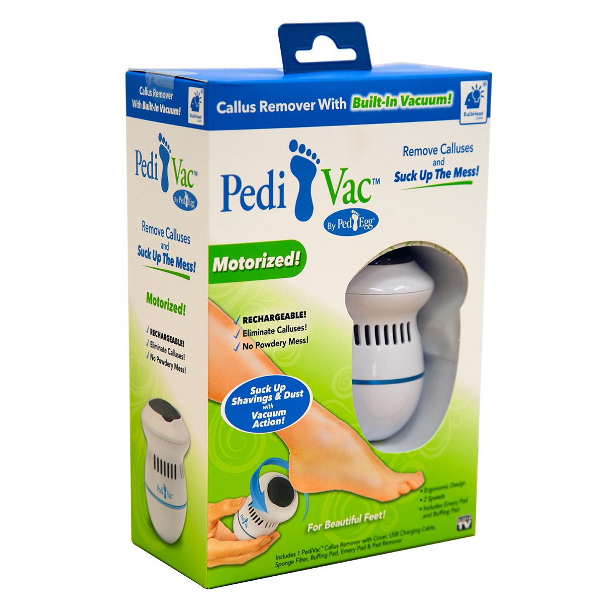 Pedi Vac Removedor de Callos Tv Ofertas