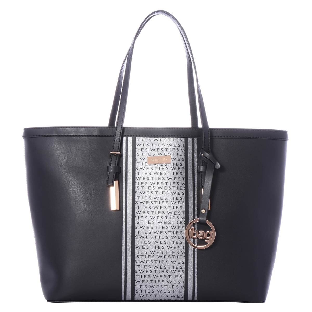 Ibag Negra con Charm Westies