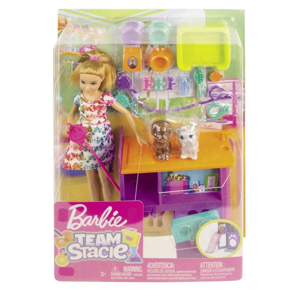 Guardería De Perritos Muñeca Barbie Original 