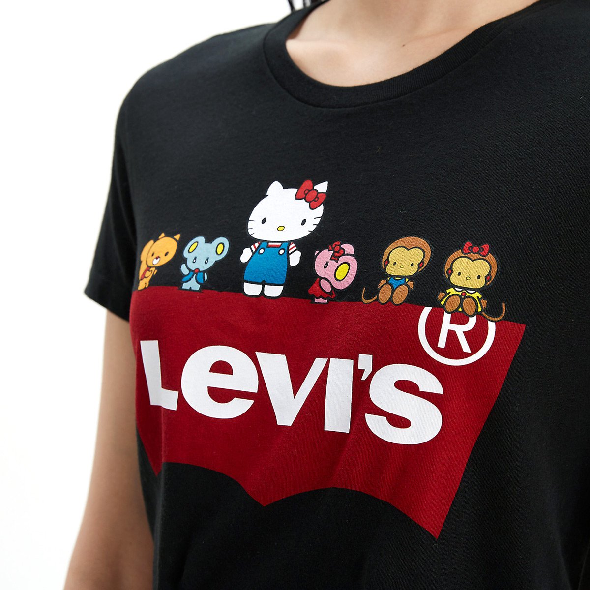 Playera manga corta hello kitty levi\'s - Sears