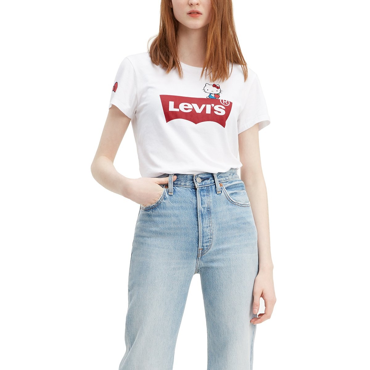 Playera Manga Corta Hello Kitty Levi\'s