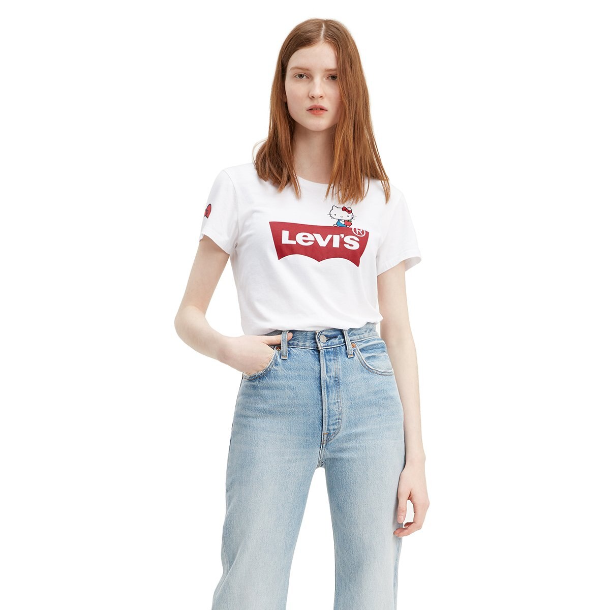 Playera Manga Corta Hello Kitty Levi\'s