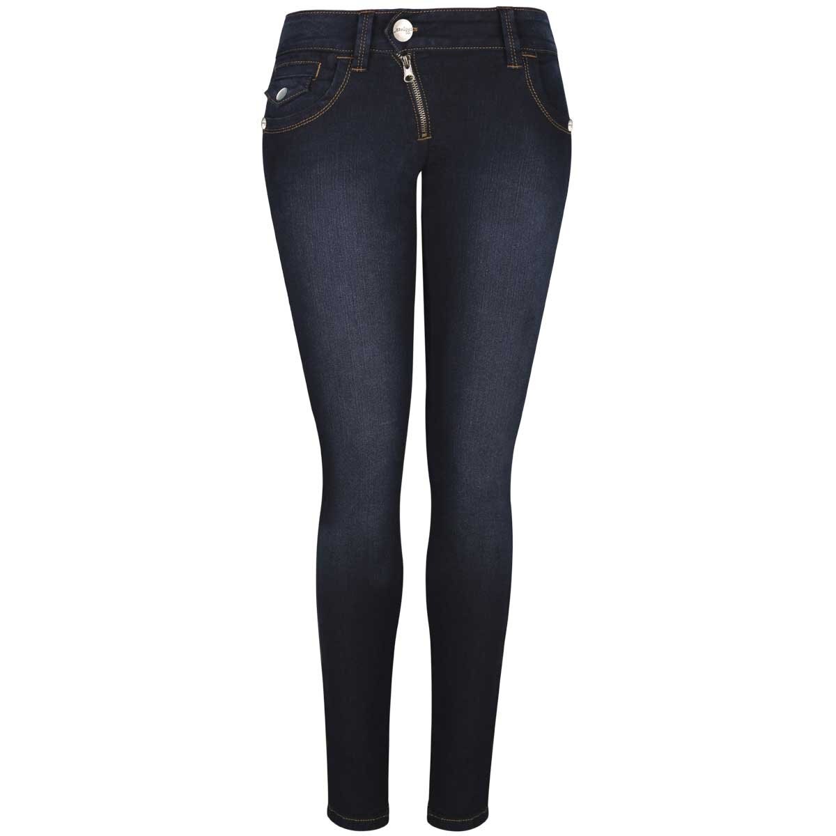 Jeans Skinny Desgaste Jeanious