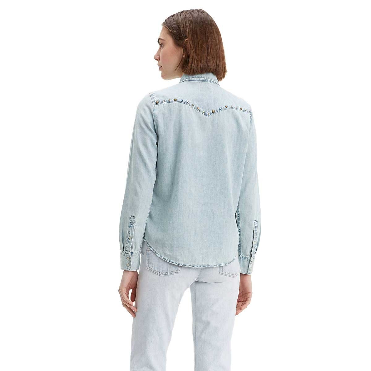 Camisa de Mezclilla con Manga Larga Levi\'s para Dama