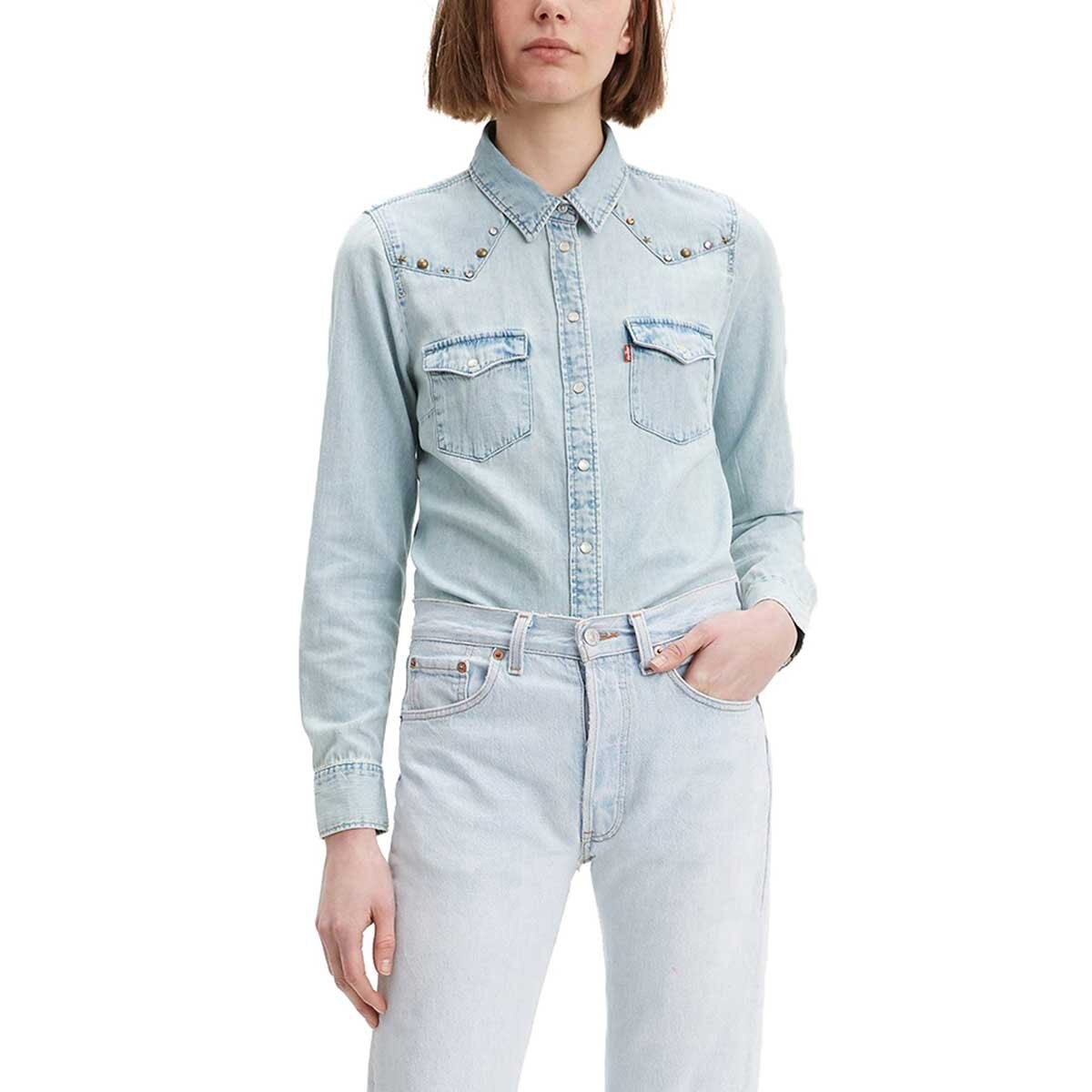 camisas de mezclilla para dama