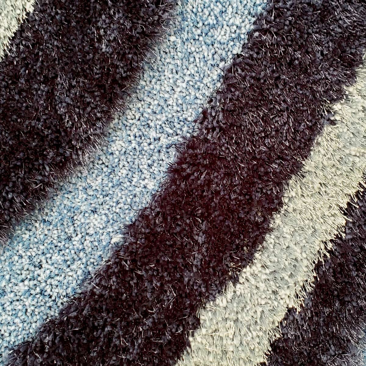 Tapete Decorativo Azul Caribea 180 X 240 Abbie Textiles