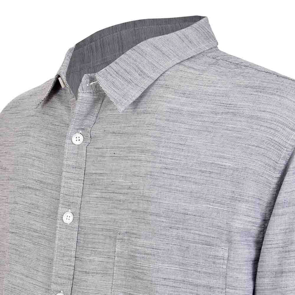 Camisa Manga Larga Gris J. Opus
