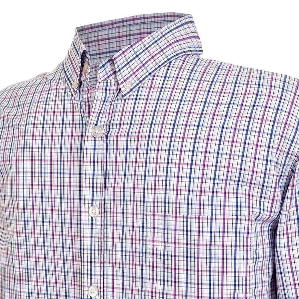 Camisa Manga Larga a Cuadros J. Opus