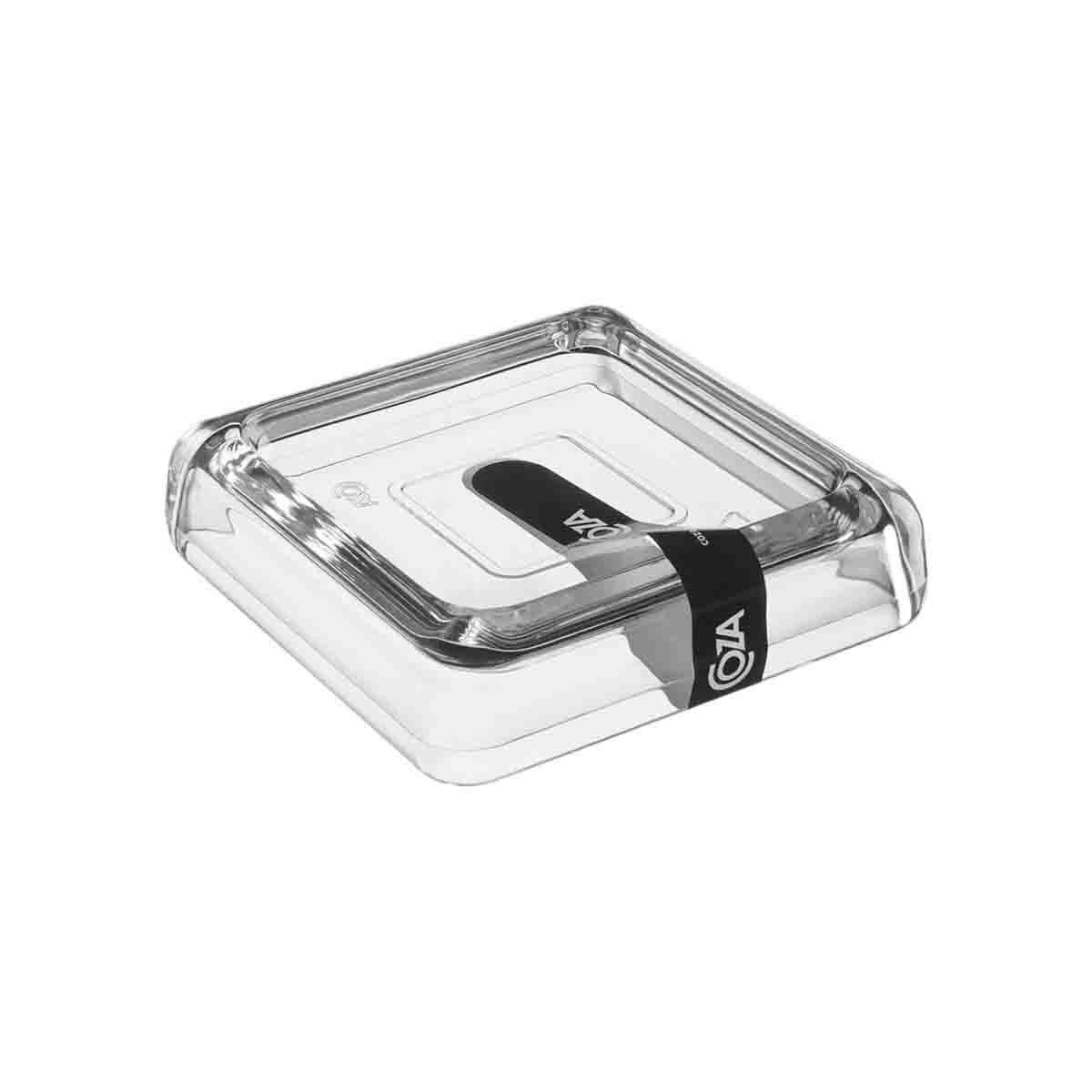 Jabonera Cube Transparente Coza