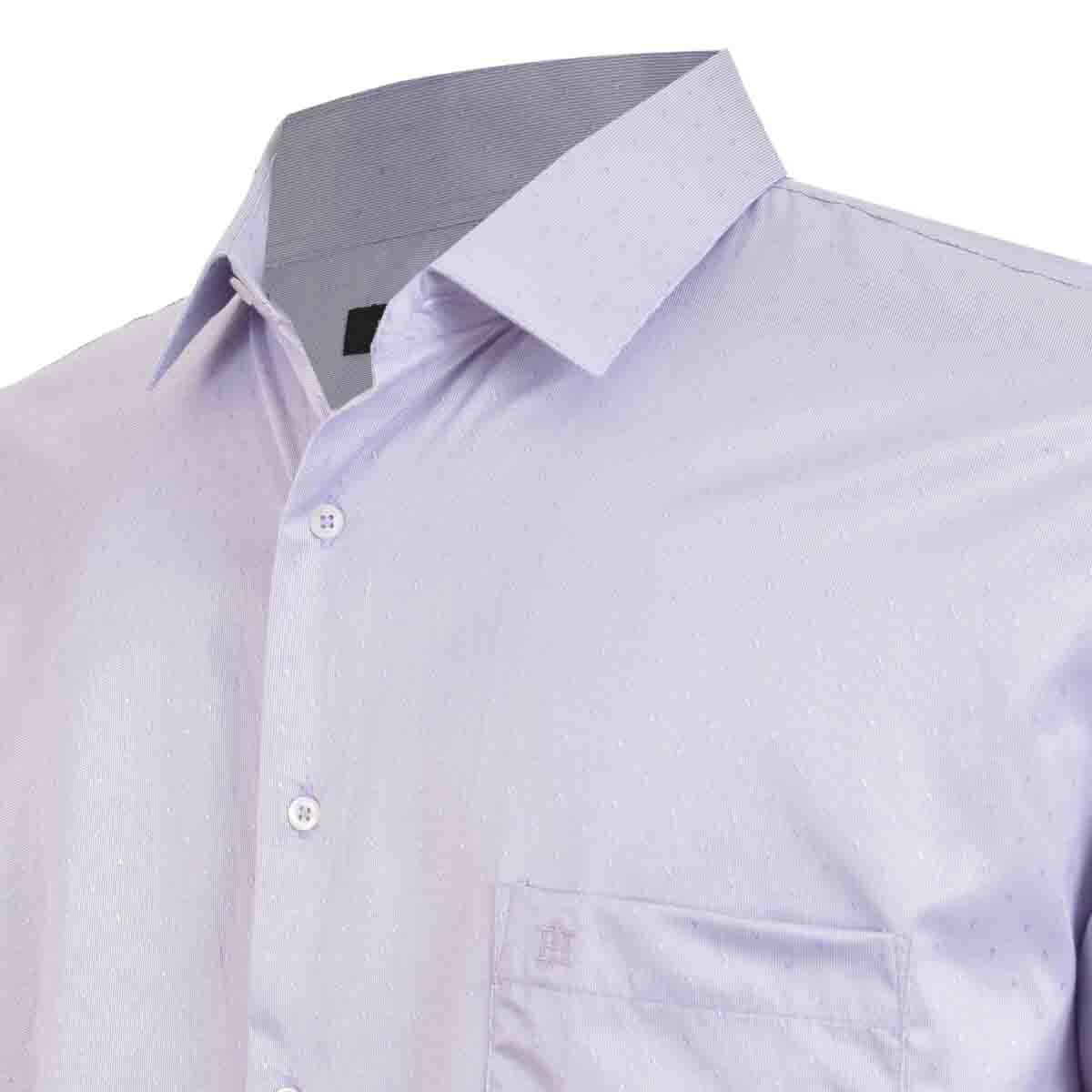 Camisa Manga Larga Maquinilla con Puntos John Henry