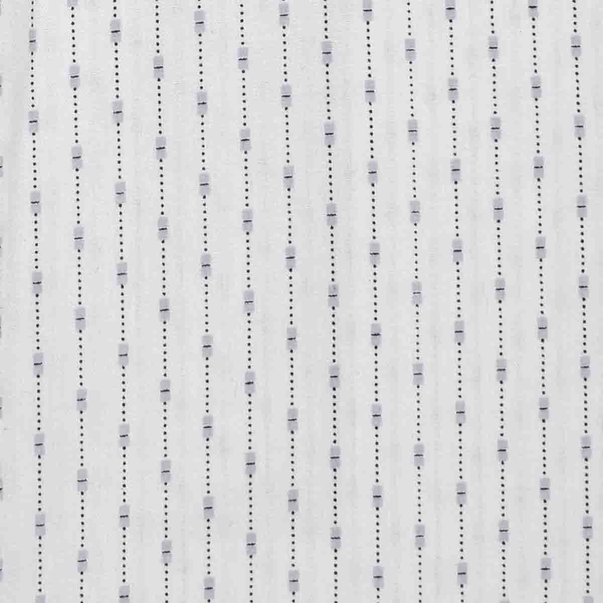 Camisa Manga Larga Blanca Estampada John Henry